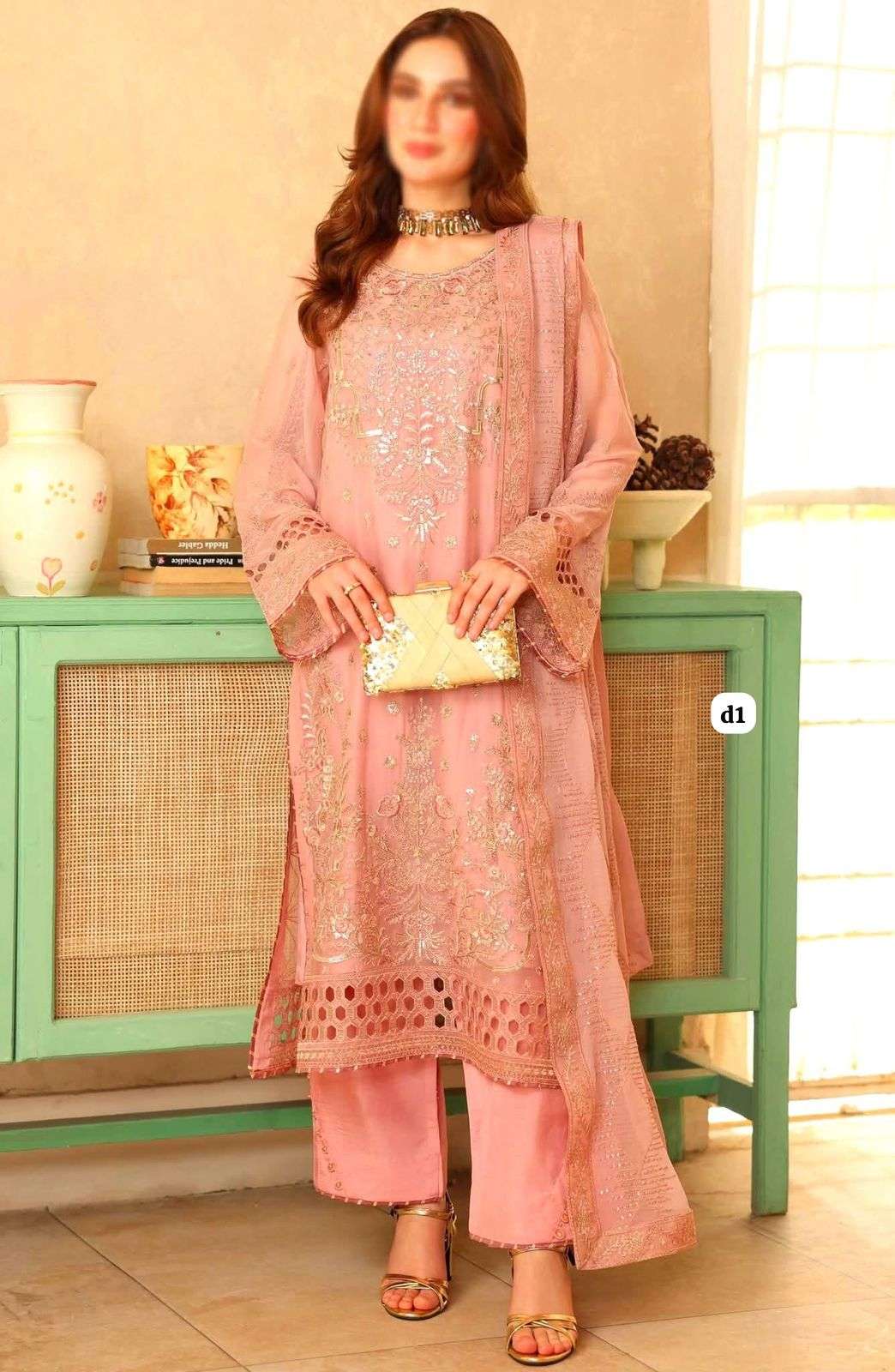 SONEHRI VOL-02 CHIFFON BY RAMSHA